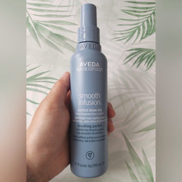 AVEDA スムーズ インフュージョン パーフェクト ブロー ドライのクチコミ「モニターとして商品をいただきお試ししました。

パーフェクトブロードライ
ミストタイプで、軽い.....」（1枚目）