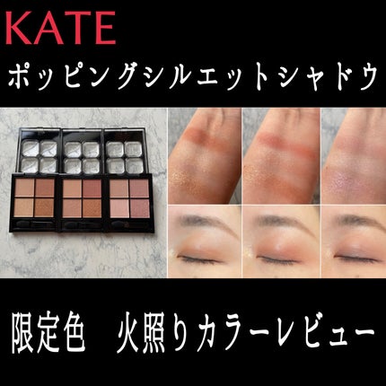 ケイト ポッピングシルエットシャドウ/KATE/アイシャドウパレットを使ったクチコミ(1枚目)