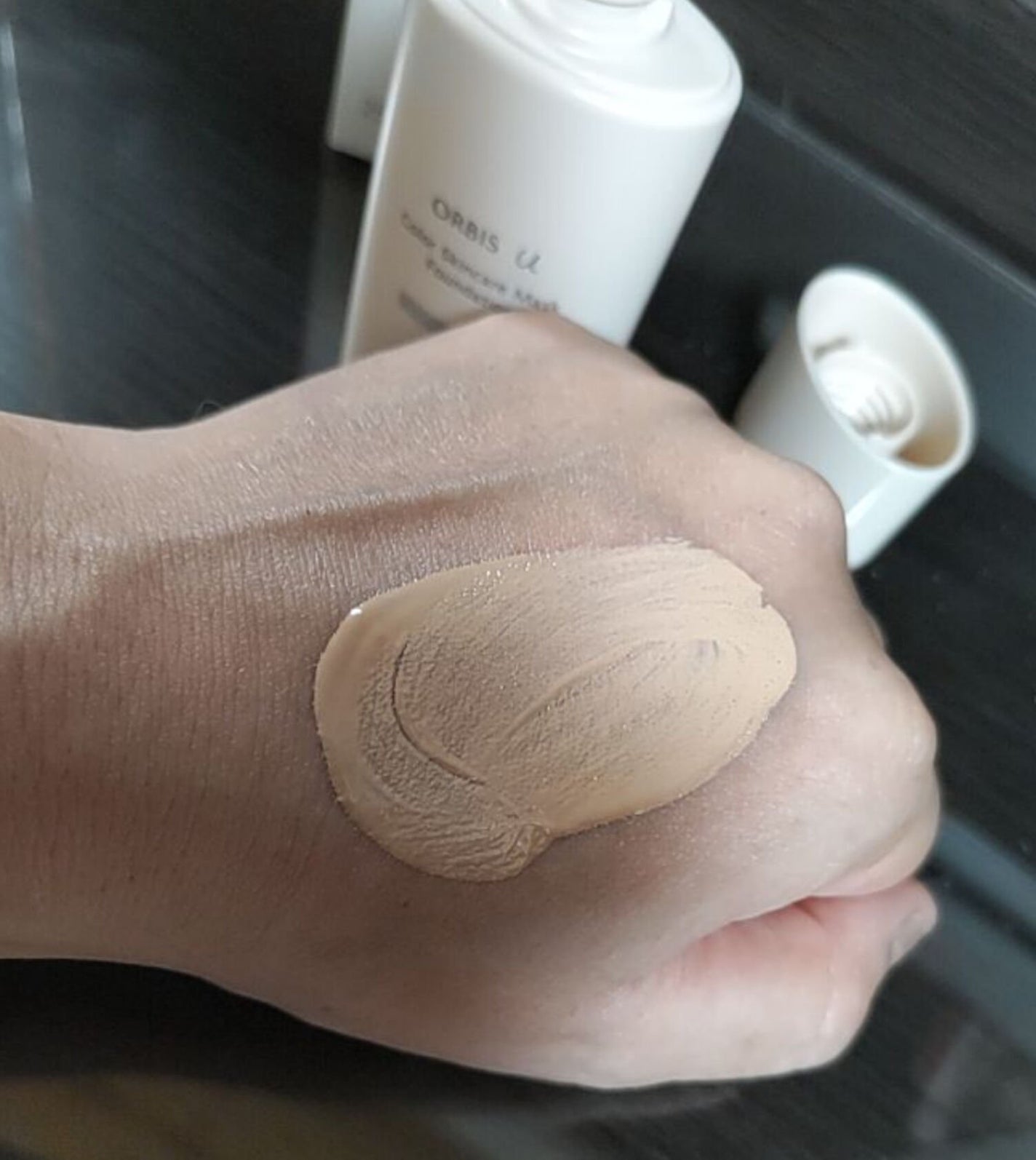 オルビスユー カラースキンケアマスク ファンデーション/オルビス/リキッドファンデーションを使ったクチコミ(6枚目)