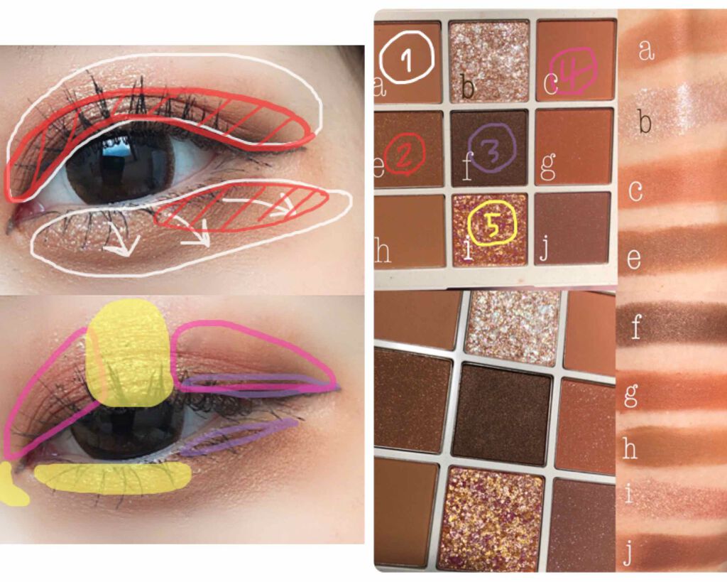 TERRAZZO Shadow palette/HOLIKA HOLIKA/アイシャドウパレットを使ったクチコミ(4枚目)