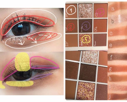 TERRAZZO Shadow palette/HOLIKA HOLIKA/アイシャドウパレットを使ったクチコミ(4枚目)