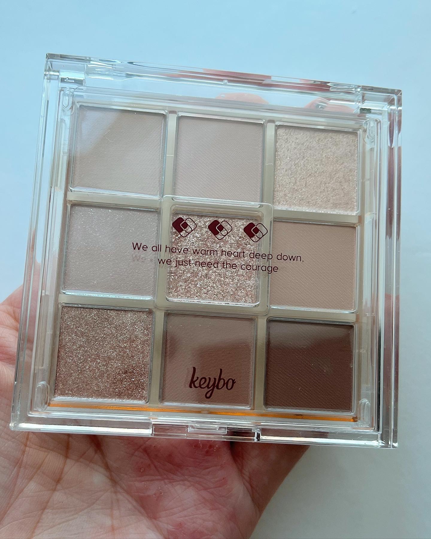 KEYBO FALL IN LOVE SHADOW PALETTE/keybo/アイシャドウパレットを使ったクチコミ（2枚目）