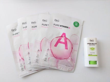 グリーンマイルドサンスティック SPF50+ PA++++/Dr.G/日焼け止めスティックを使ったクチコミ(1枚目)