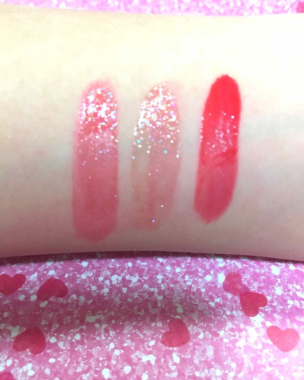 ディアダーリン ウォータージェルティント （アイスティント）/ETUDE/口紅を使ったクチコミ（2枚目）