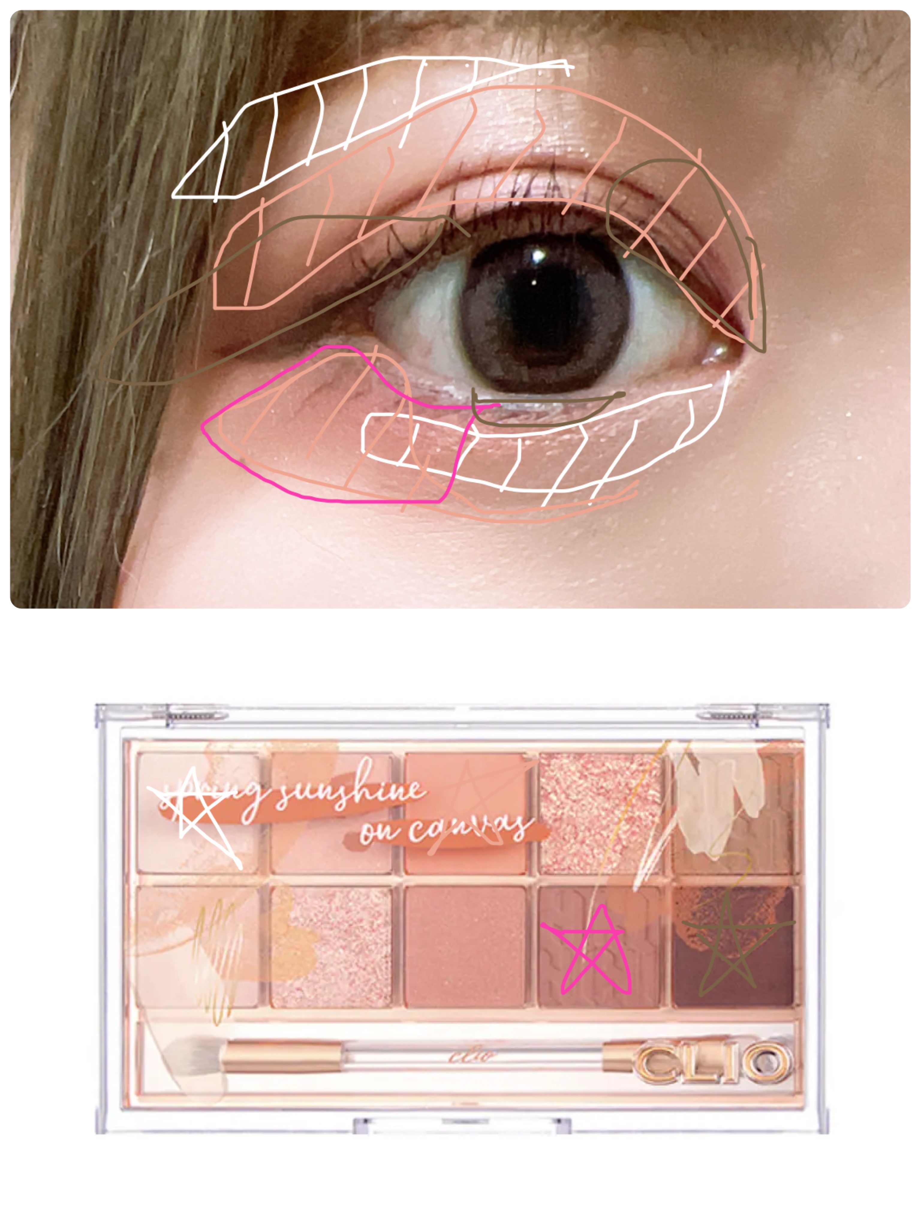 プロ アイ パレット/CLIO/アイシャドウパレットを使ったクチコミ（2枚目）