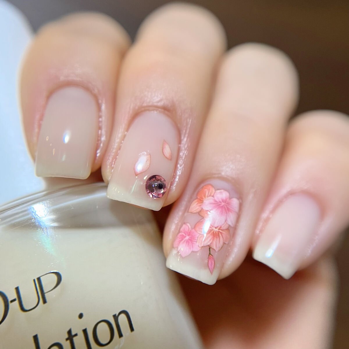 ディーアップファンデーション/D-UP/ネイルベースコートを使ったクチコミ（1枚目）