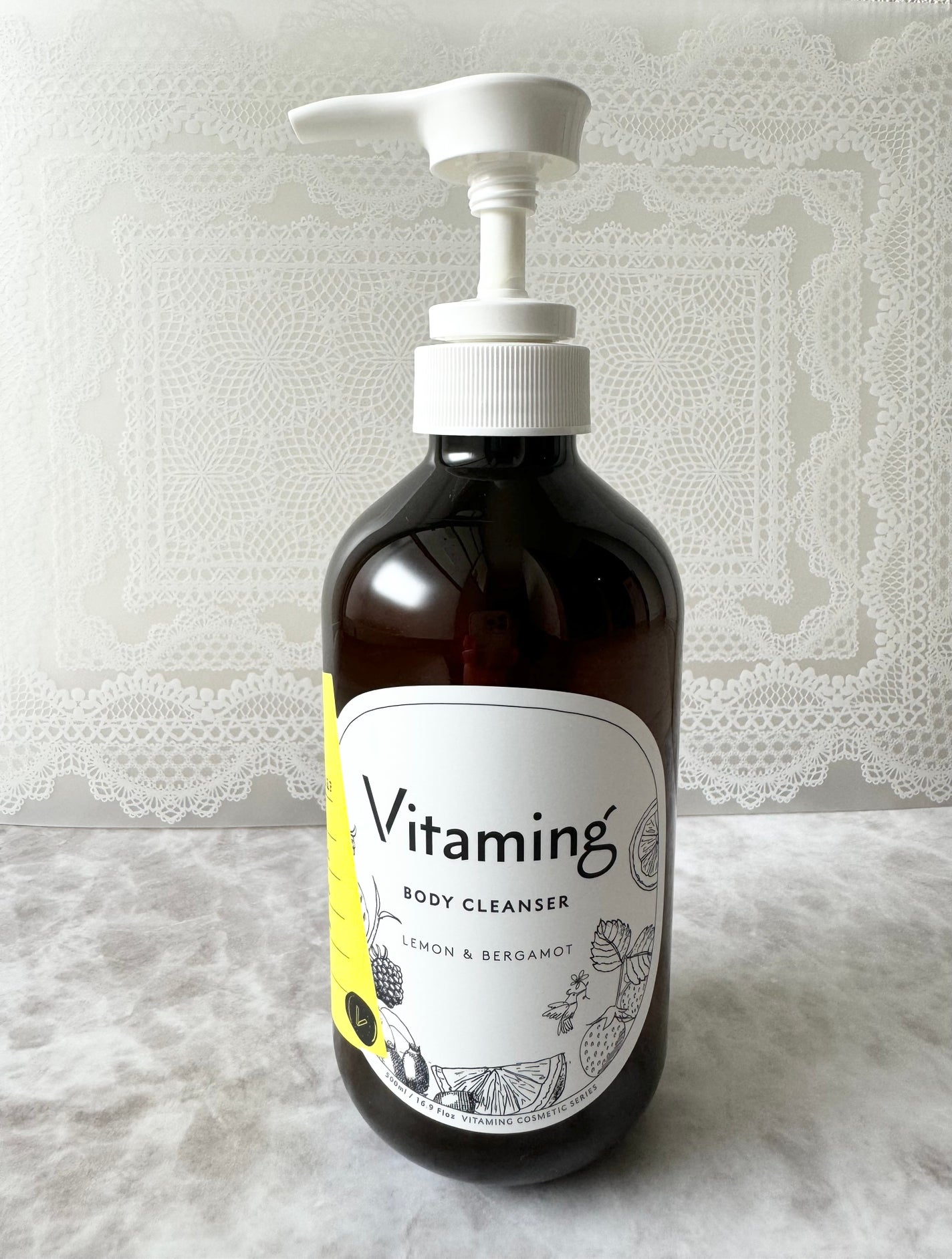 リフレッシングボディソープ(レモン&ベルガモットの香り)/Vitaming/ボディソープを使ったクチコミ(1枚目)