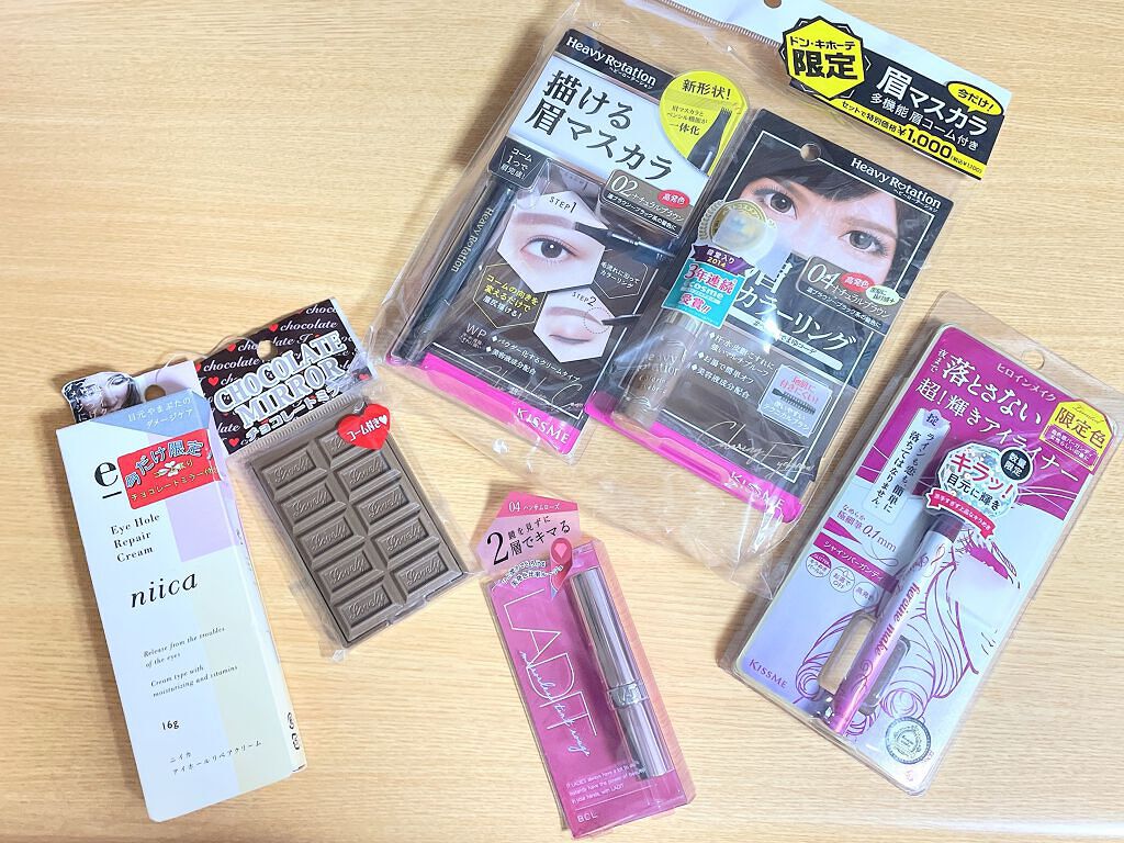 カラー&ラインコーム 02 ナチュラルブラウン/ヘビーローテーション/眉マスカラを使ったクチコミ（1枚目）