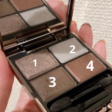 ニュアンスシェイドアイズ/LUNASOL/アイシャドウパレットを使ったクチコミ(1枚目)