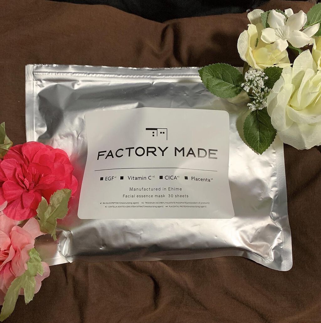 FACTORY MADE THE MASK/FACTORY MADE/その他スキンケアグッズを使ったクチコミ（1枚目）