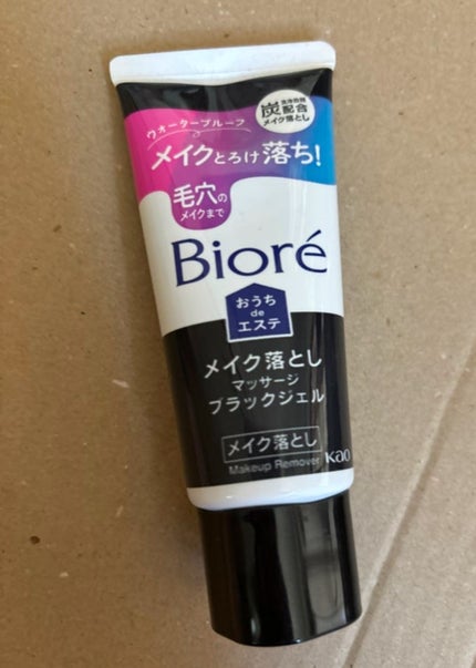 ビオレ おうちdeエステ メイク落とし マッサージブラックジェル/ビオレ/クレンジングジェルを使ったクチコミ(1枚目)