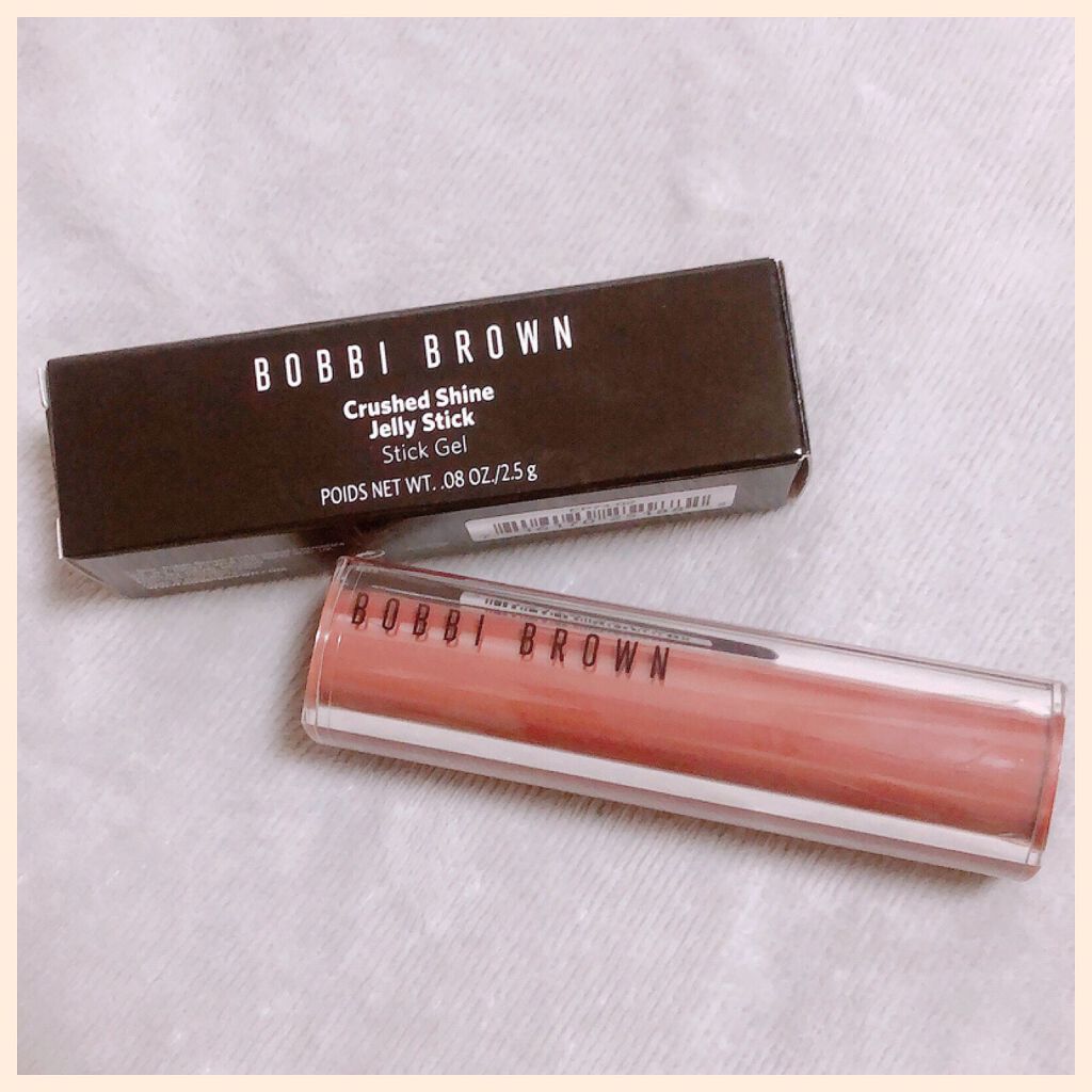 クラッシュド シャイン ジェリー スティック 02 ハニー/BOBBI BROWN/口紅を使ったクチコミ（1枚目）