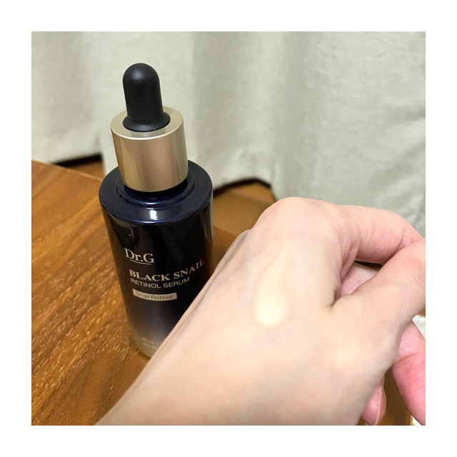 ブラックスネイルレチノールセラム/Dr.G/美容液を使ったクチコミ（3枚目）
