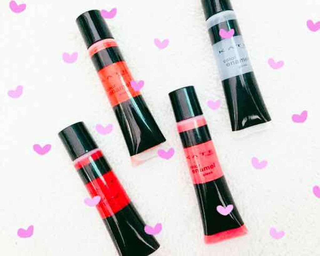 カラーエナメルグロス/KATE/リップグロスを使ったクチコミ(1枚目)