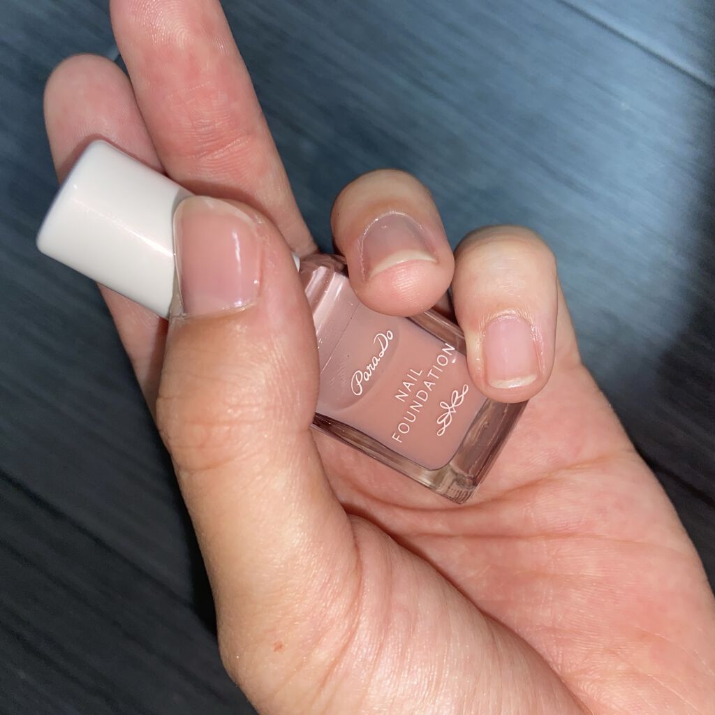 ネイルファンデーション/パラドゥ/マニキュアを使ったクチコミ（2枚目）