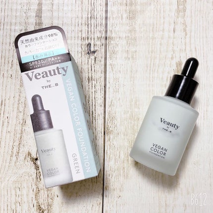 ヴィーガン カラーファンデーション/Veauty by THE_B/リキッドファンデーションを使ったクチコミ(1枚目)