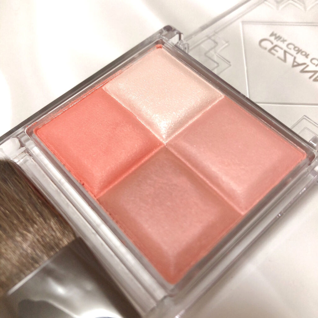 ミックスカラーチークN/CEZANNE/パウダーチークを使ったクチコミ（2枚目）