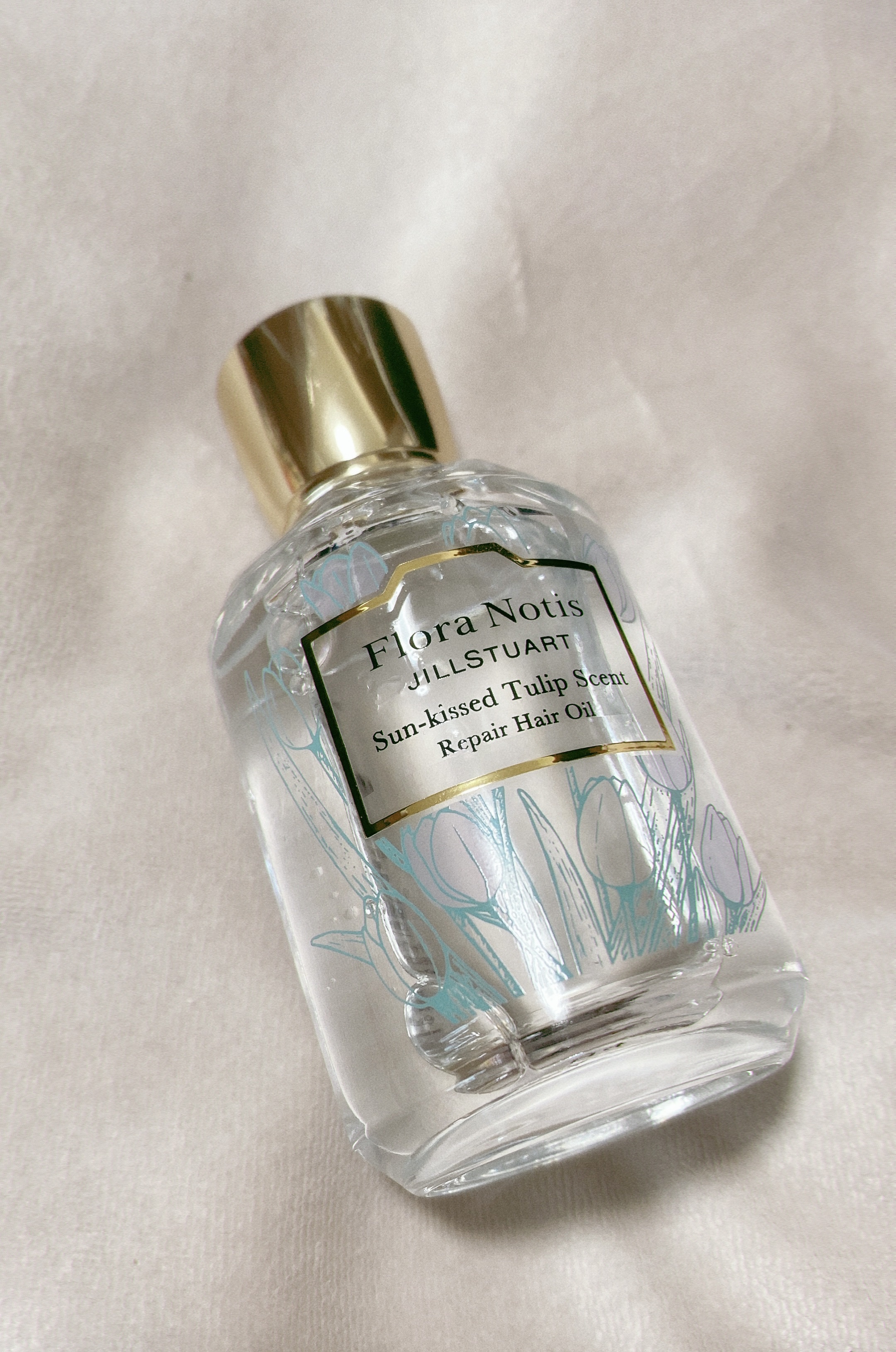 サンキストチューリップ リペアヘアオイル/Flora Notis JILL STUART/ヘアオイルを使ったクチコミ（1枚目）