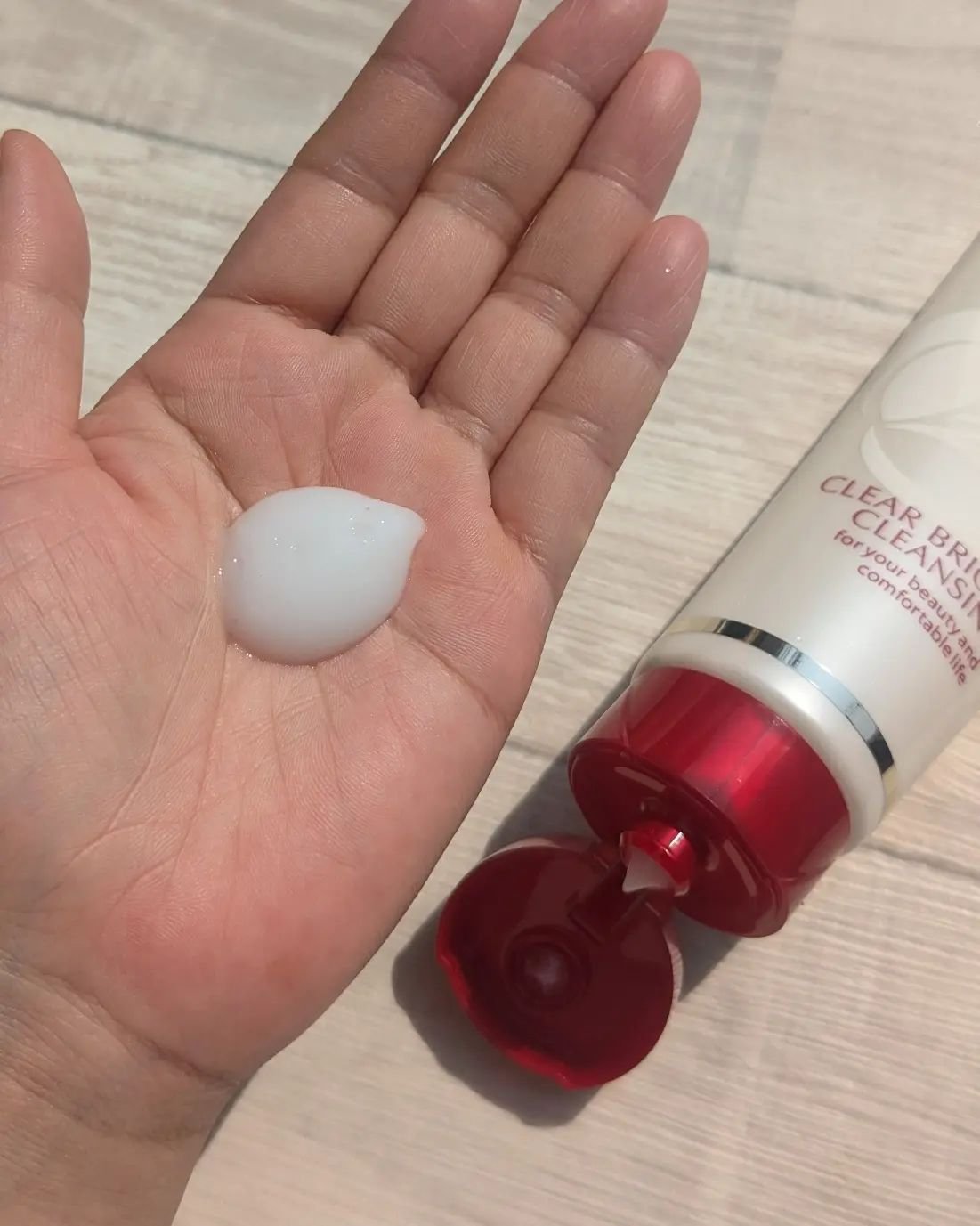 クリアブライトクレンジング/Papilio/ミルククレンジングを使ったクチコミ（2枚目）