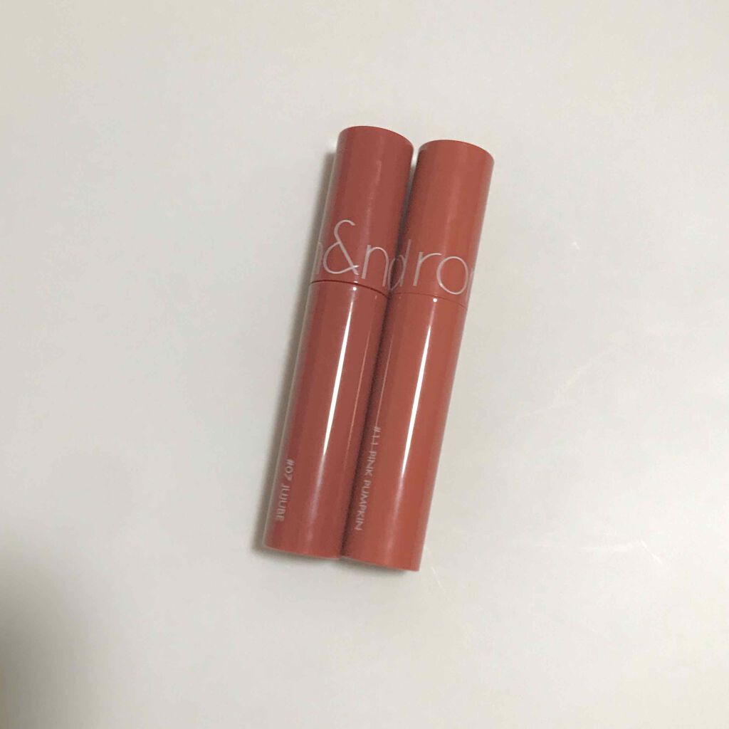 ジューシーラスティングティント/rom&nd/リップティントを使ったクチコミ（1枚目）