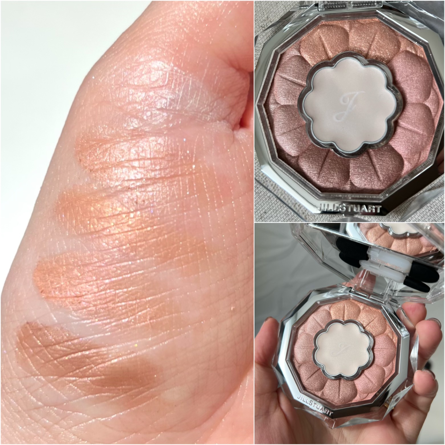 ジルスチュアート ブルームクチュール アイズ 20 daylight zinnia/JILL STUART/アイシャドウパレットを使ったクチコミ（2枚目）