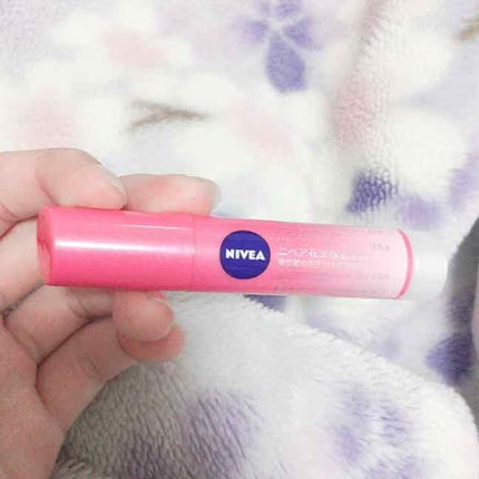 モイストピュアカラーリップ/ニベア/リップクリームを使ったクチコミ(1枚目)
