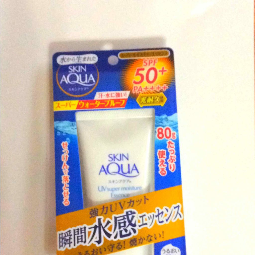 スーパーモイスチャーエッセンス/スキンアクア/日焼け止め・UVケアを使ったクチコミ(1枚目)