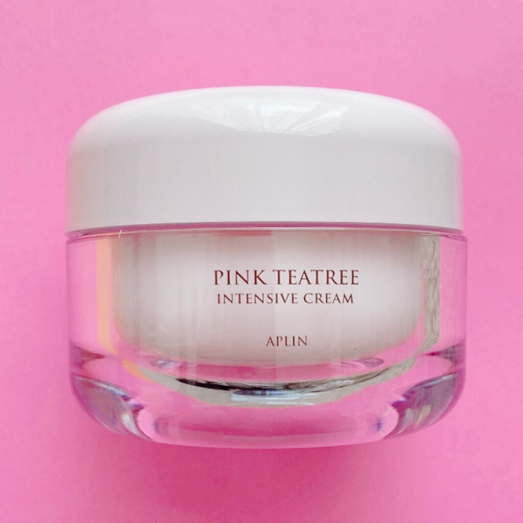 ピンクティーツリークリーム/APLIN/フェイスクリームを使ったクチコミ(3枚目)