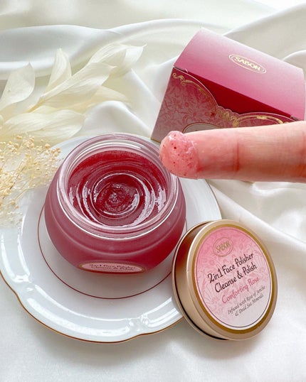フェイスポリッシャー コンフォーティング・ローズ/SABON/スクラブ・ゴマージュを使ったクチコミ(3枚目)
