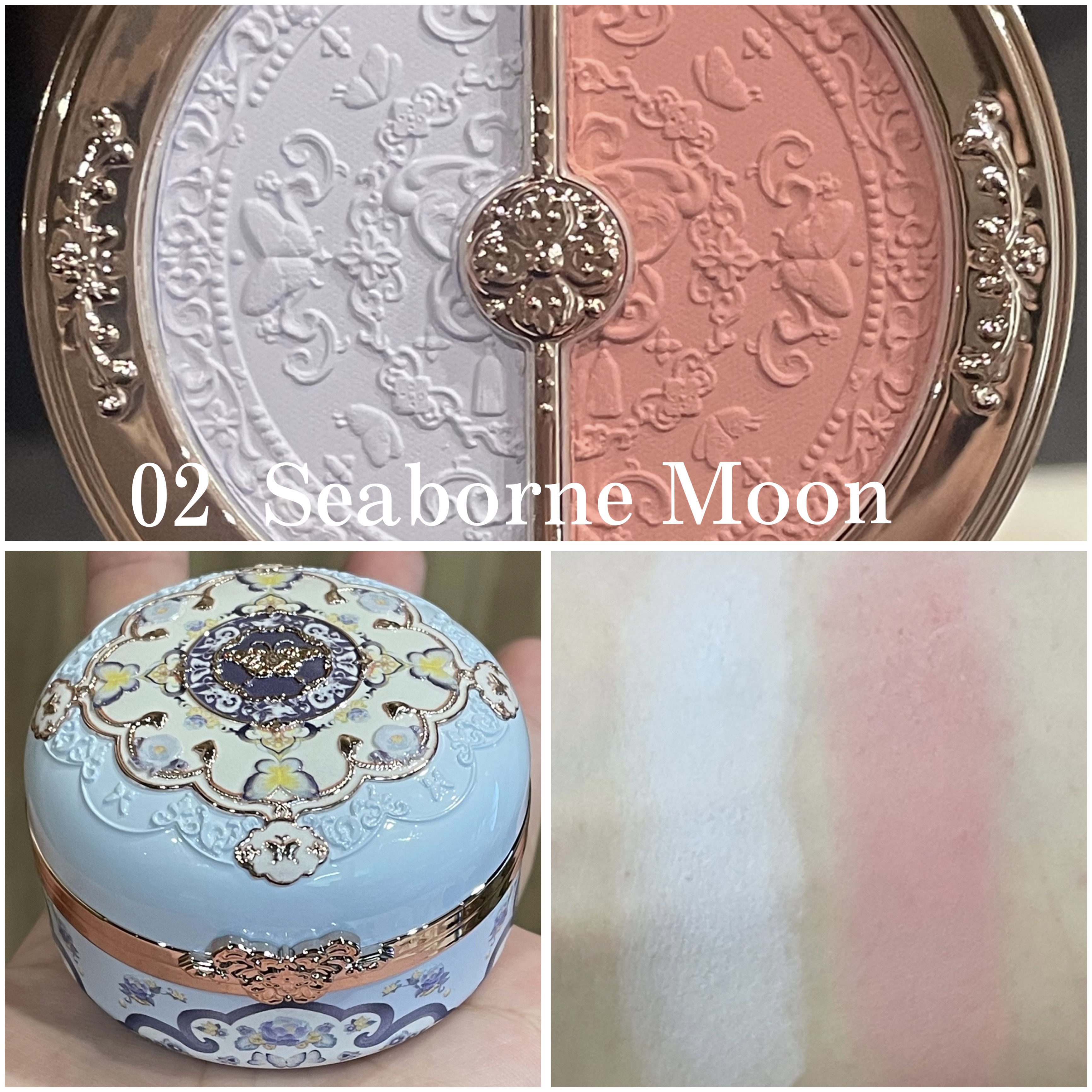 胡蝶雲肩ブラッシュデュオ＜チークカラー＞  /FlowerKnows/パウダーチークを使ったクチコミ（3枚目）