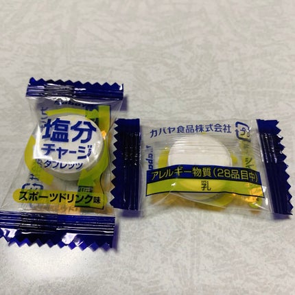 塩分チャージタブレッツ スポーツドリンク味/カバヤ/食品を使ったクチコミ(3枚目)