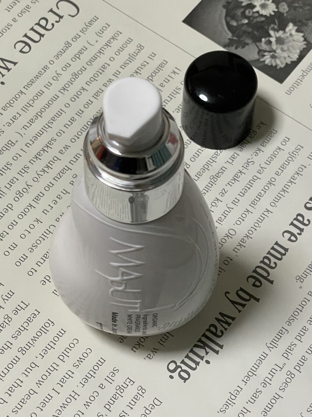 オーガニックフレグランスホワイトクリーム/MAPUTI/デリケートゾーンケアを使ったクチコミ（2枚目）