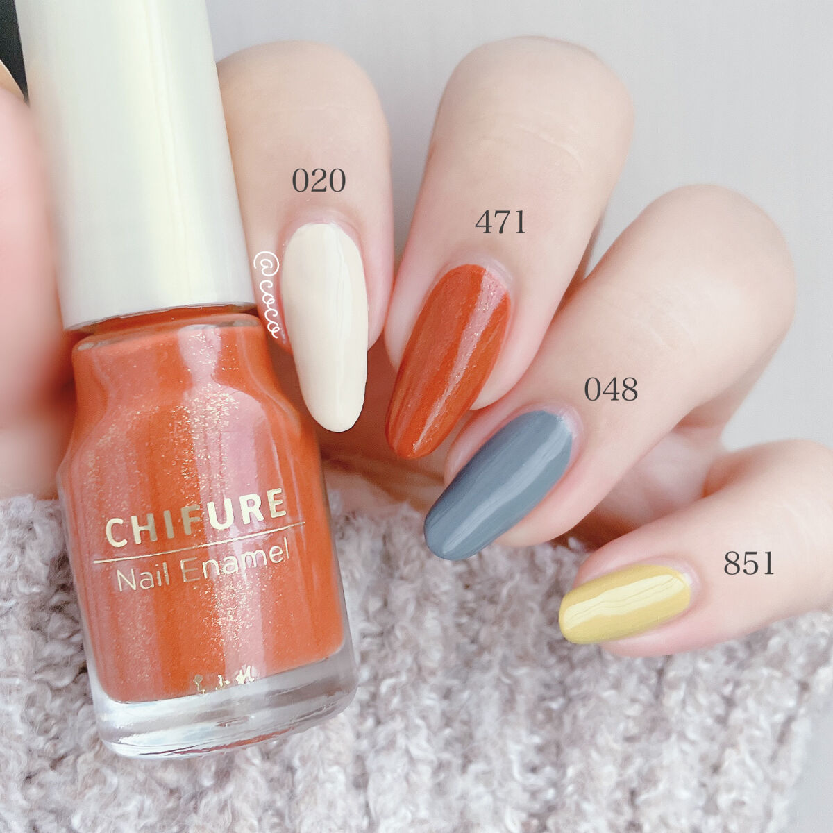 ネイル エナメル 851 イエロー系/ちふれ/マニキュアを使ったクチコミ（2枚目）