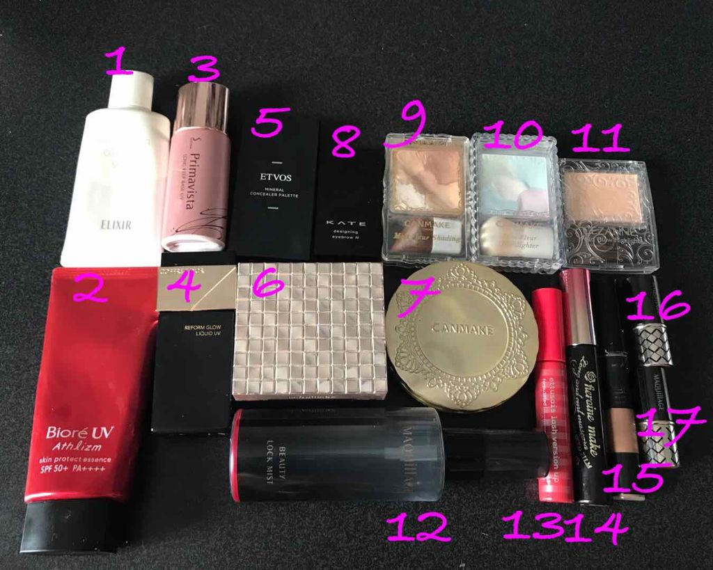 プレイフルカラー アイ＆フェイス 01 スイカ/コフレドール/単色アイシャドウを使ったクチコミ（3枚目）