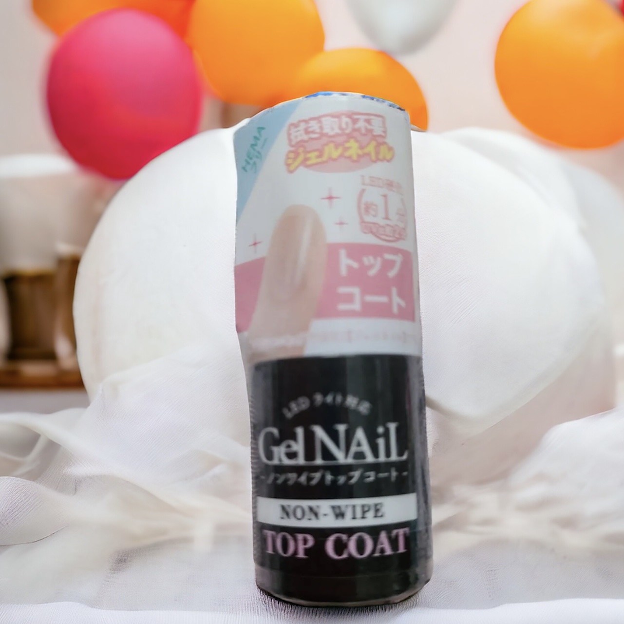 ノンワイプトップコート/セリア/ジェルネイルを使ったクチコミ（2枚目）