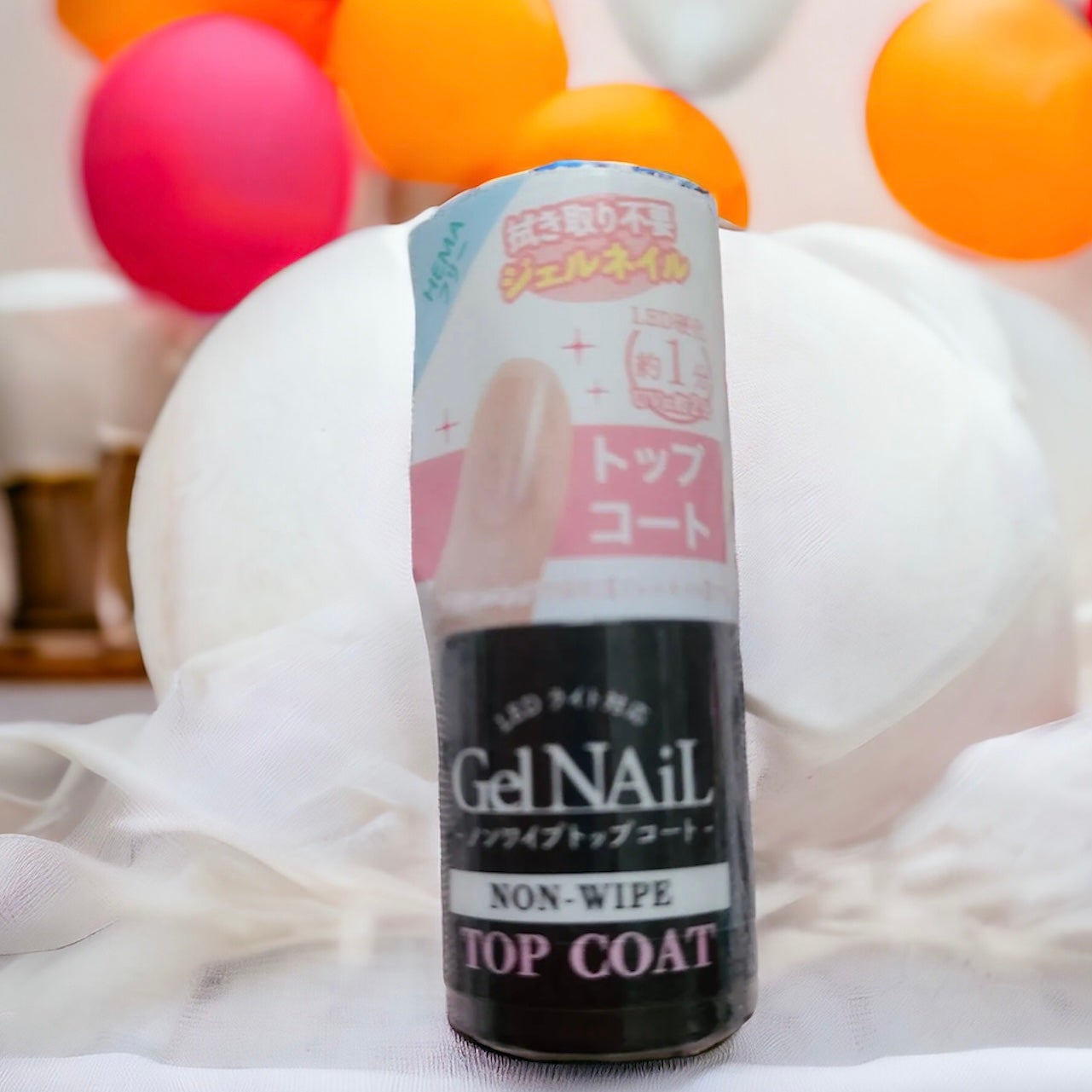 ノンワイプトップコート/セリア/ジェルネイルを使ったクチコミ(2枚目)