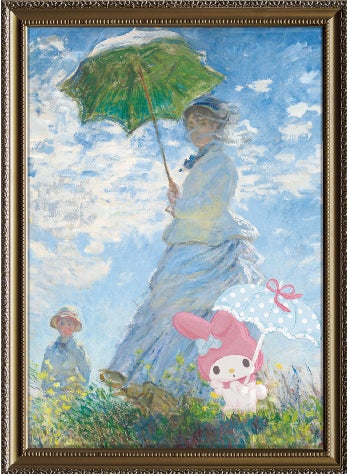 絵画アイシャドウパレット 04 日傘の女 マイメロディ コラボ