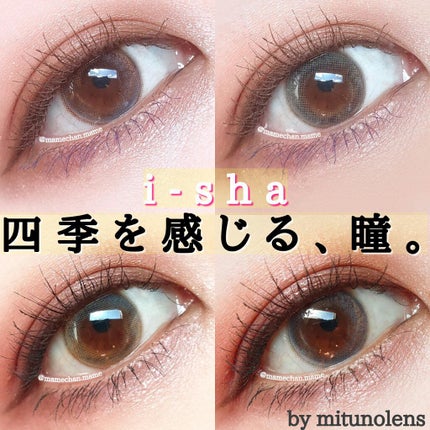 i-shaアイシャ Season Eye/蜜のレンズ/カラーコンタクトレンズを使ったクチコミ(1枚目)