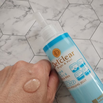 DETクリア ブライト&ピール ピーリングジェリー<無香料タイプ>/Detclear/ピーリングを使ったクチコミ(3枚目)