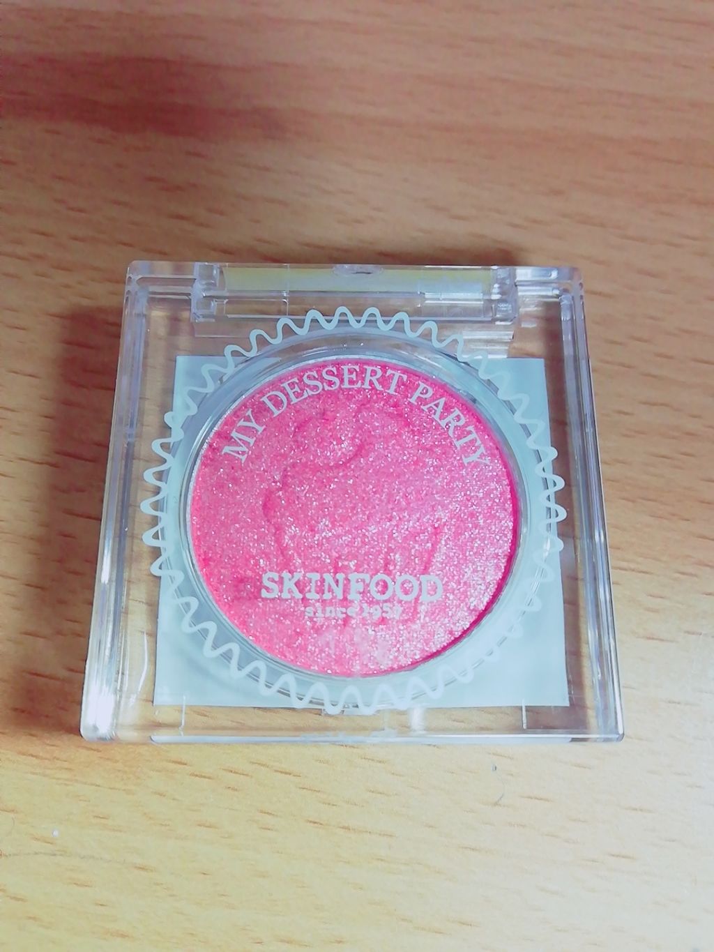 マイデザート パーティ アイシャドウ/SKINFOOD/単色アイシャドウを使ったクチコミ（1枚目）