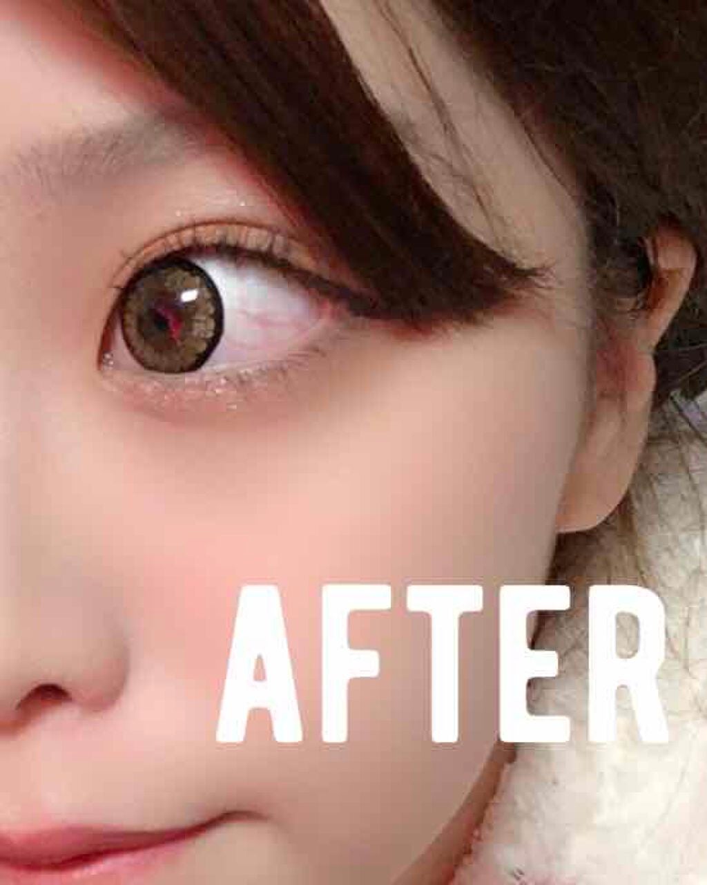 ゆぅちゃむ on LIPS 「話題の水でつけるアイテープ✔️魔法美人Qoo10で購入!私の目..」(6枚目)