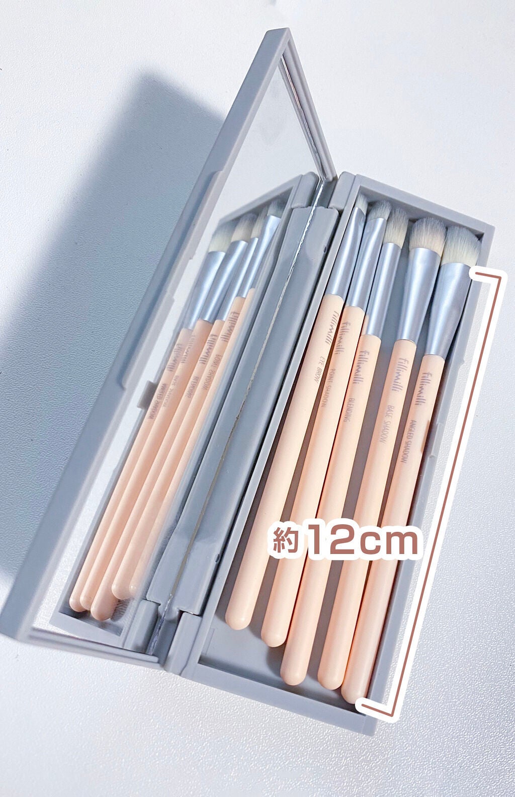 fillimilli アイメイクブラシセット/fillimilli/メイクブラシを使ったクチコミ(4枚目)