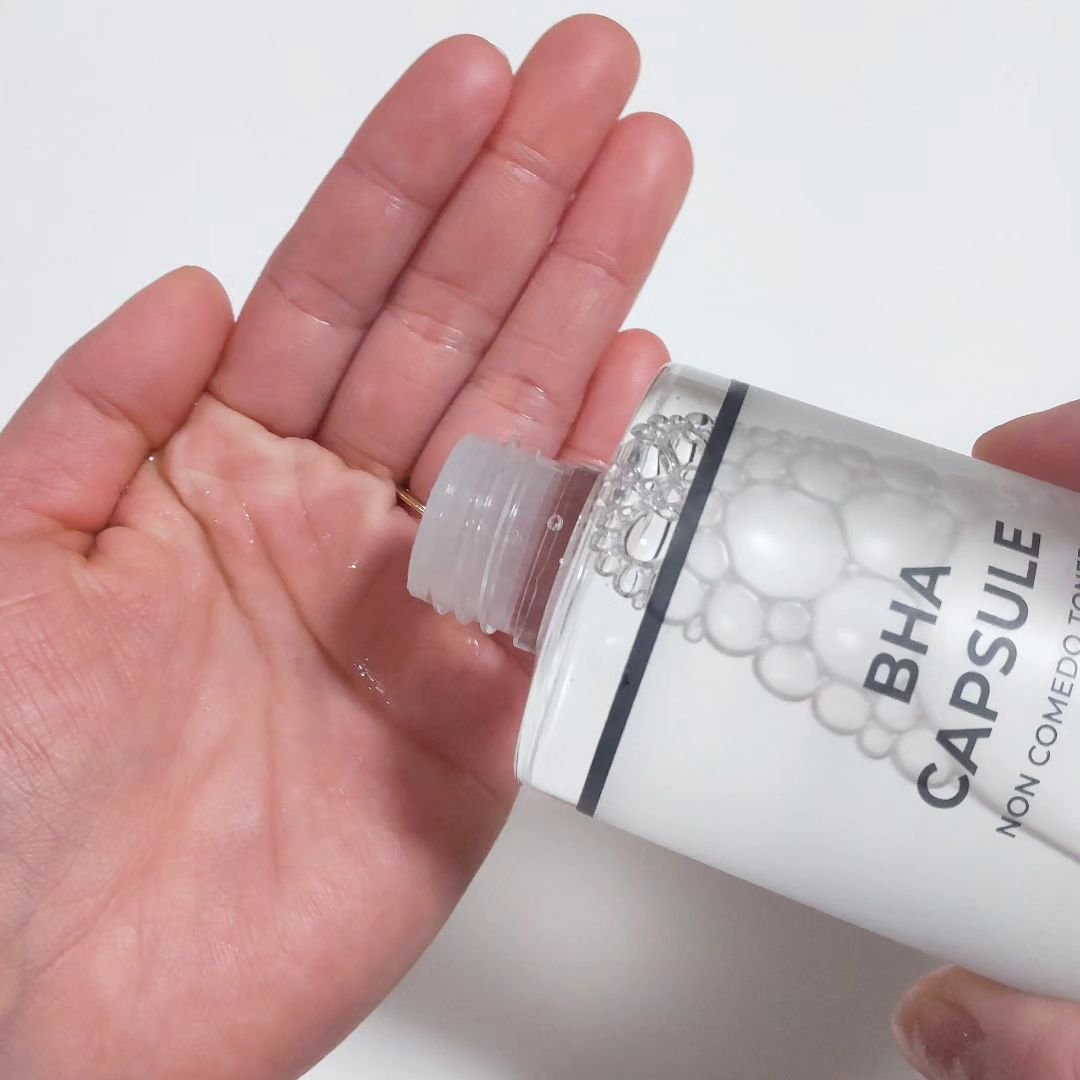 BHA CAPSULE NON COMEDO TONER/23years old/化粧水を使ったクチコミ（3枚目）