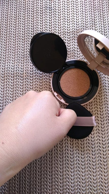 クッションファンデーション/CEZANNE/クッションファンデーションを使ったクチコミ(2枚目)