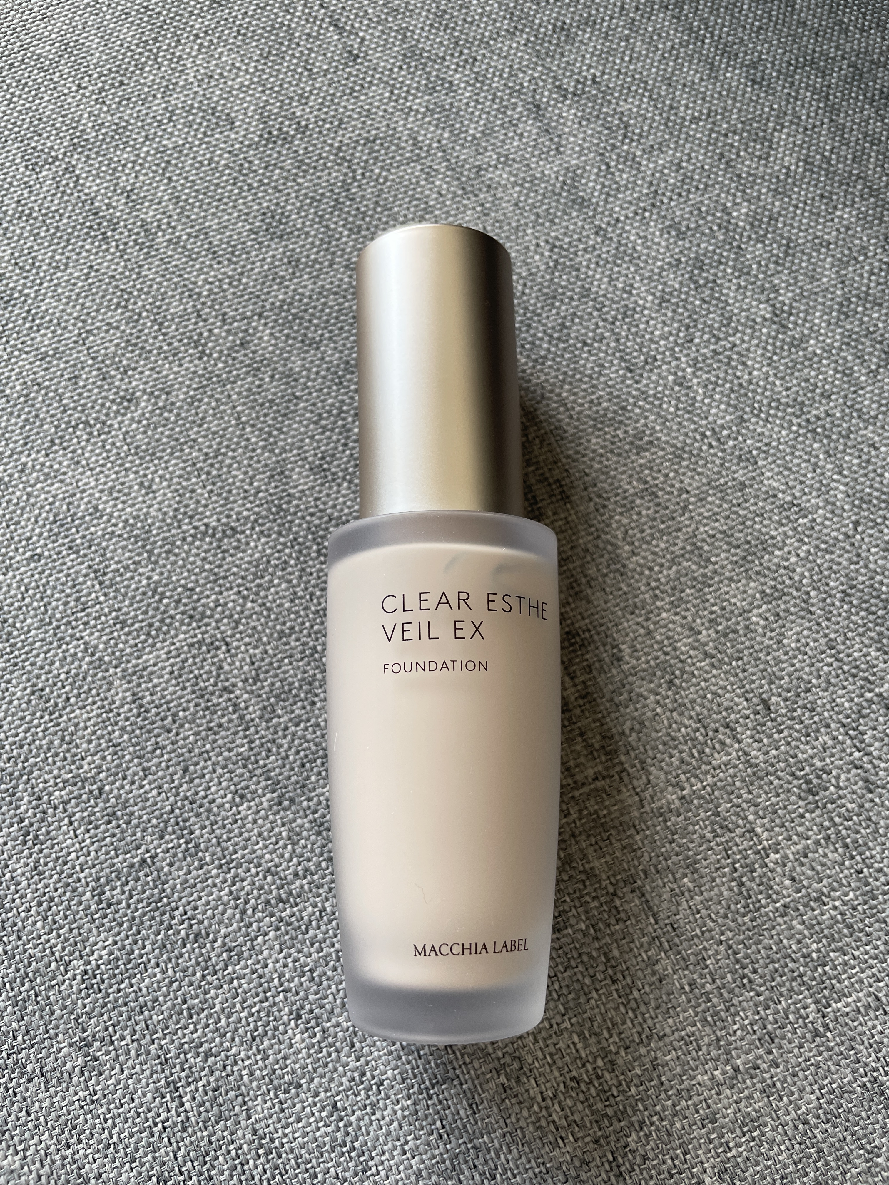 薬用クリアエステヴェールEX 03 ライトベージュ/Macchia Label/リキッドファンデーションを使ったクチコミ（1枚目）