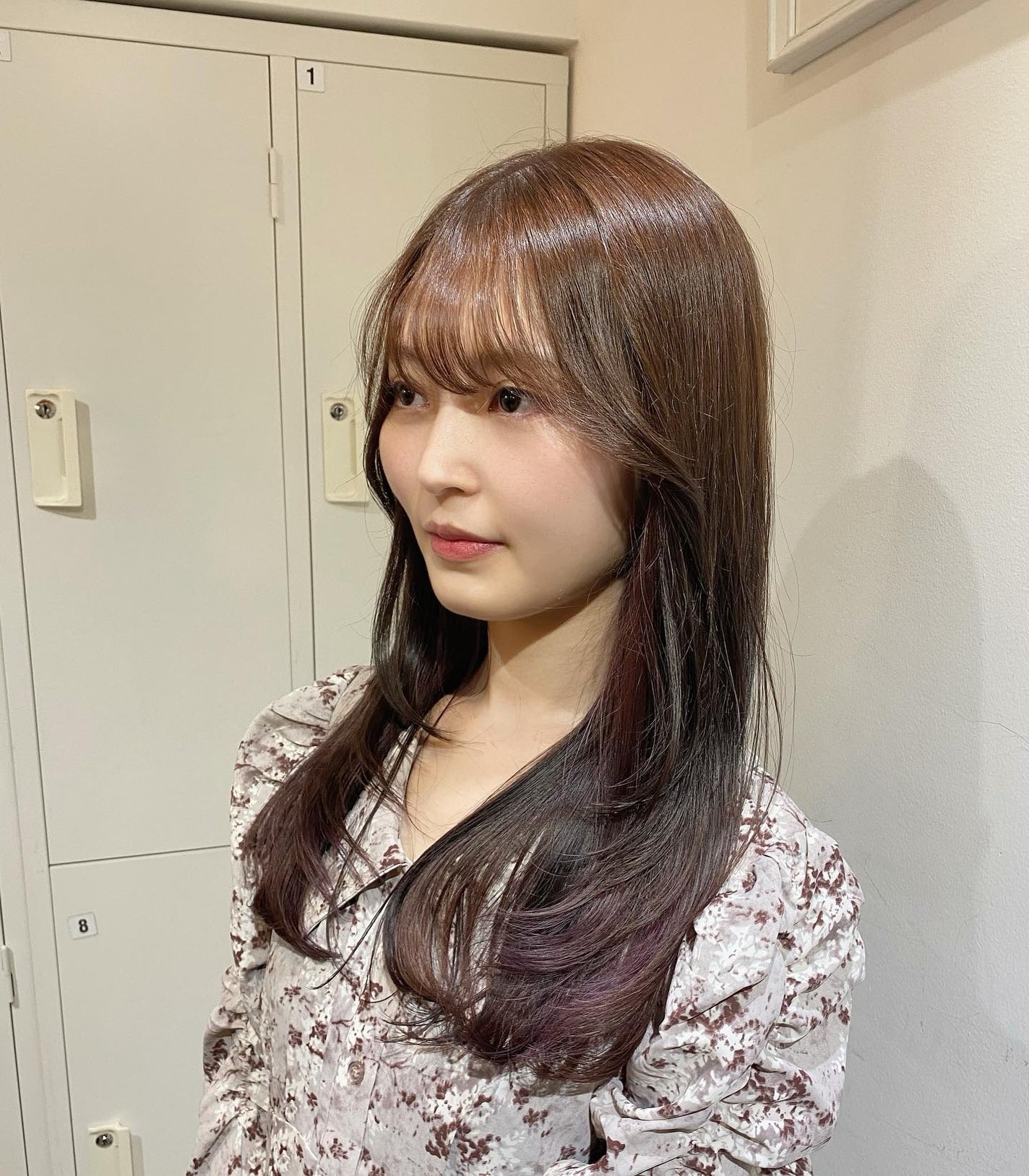 久米侑毅 on LIPS 「インナームラサキ💜とハイレイヤー、、、ご予約方法📨DMかプロフ..」(1枚目)