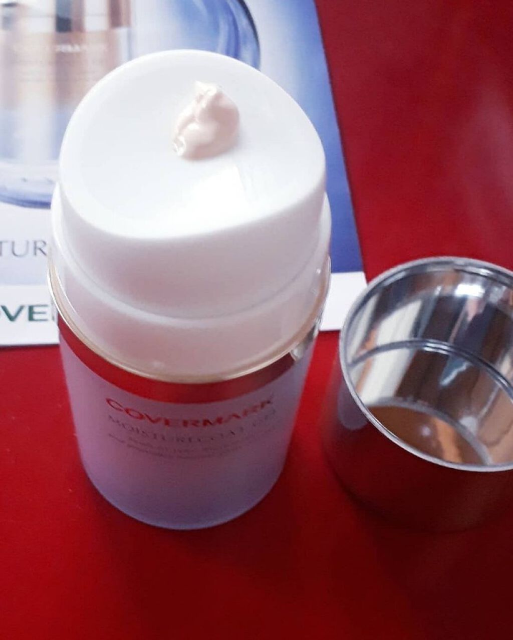 モイスチュアコート ジェル/COVERMARK/ルースパウダーを使ったクチコミ（2枚目）