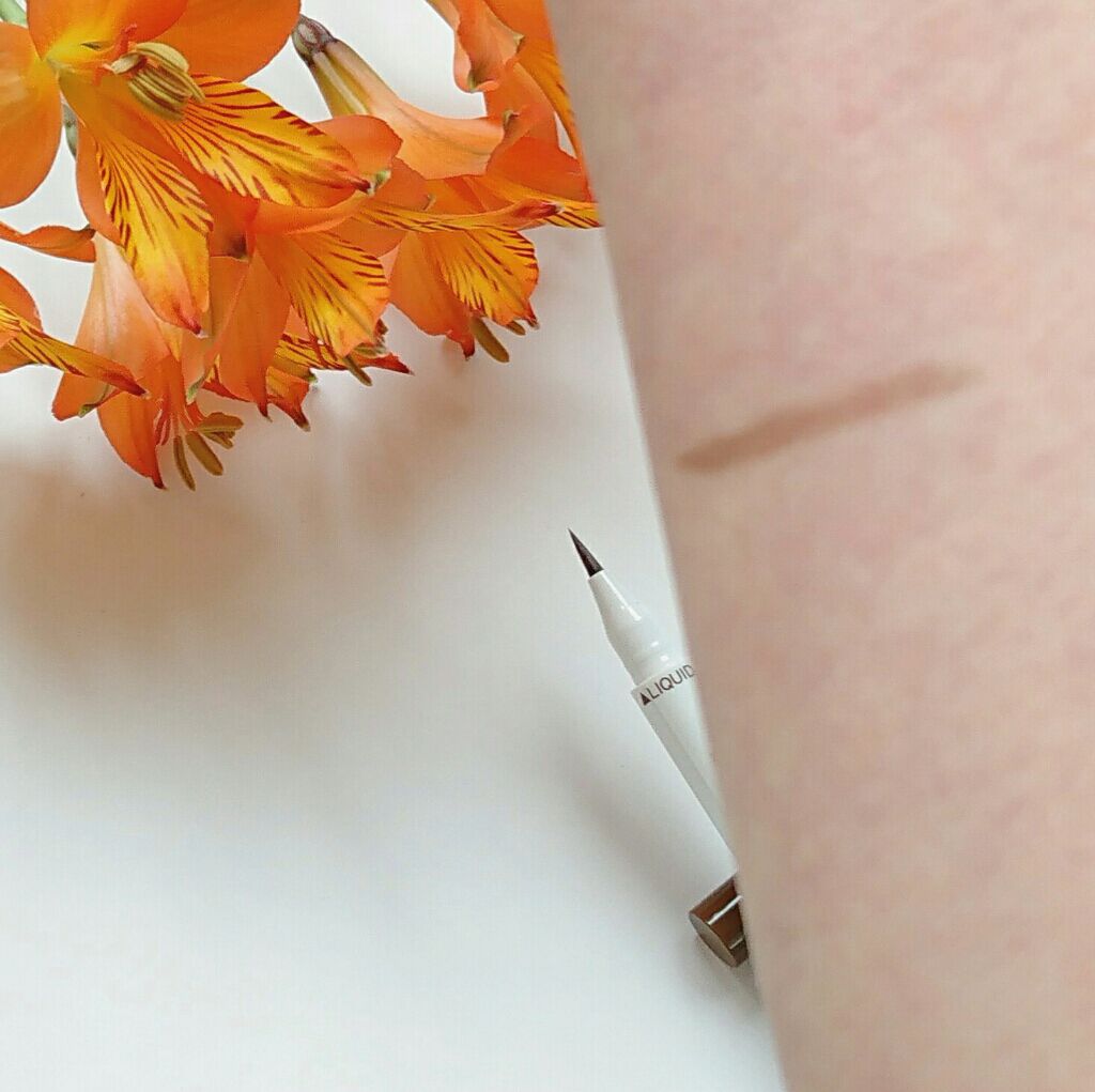 ラスティングWブロウEX N 02 ナチュラルブラウン/サナ ニューボーン/リキッドアイブロウを使ったクチコミ（2枚目）