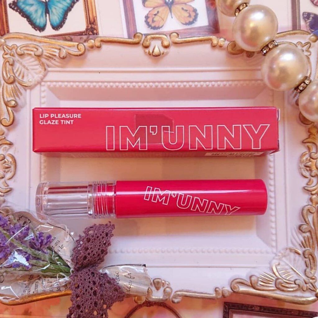 リッププレジャーグレーズティント/IM UNNY/リップティントを使ったクチコミ（2枚目）