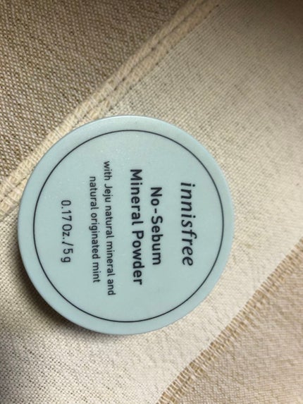 ノーセバム ミネラルパウダー/innisfree/ルースパウダーを使ったクチコミ(1枚目)